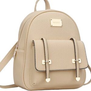 KXXIU Beige Women's Backpack